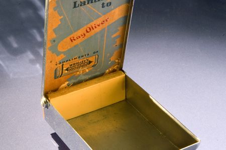 Even in the 1930s, it was offered on flights to avoid passengers' ears popping.