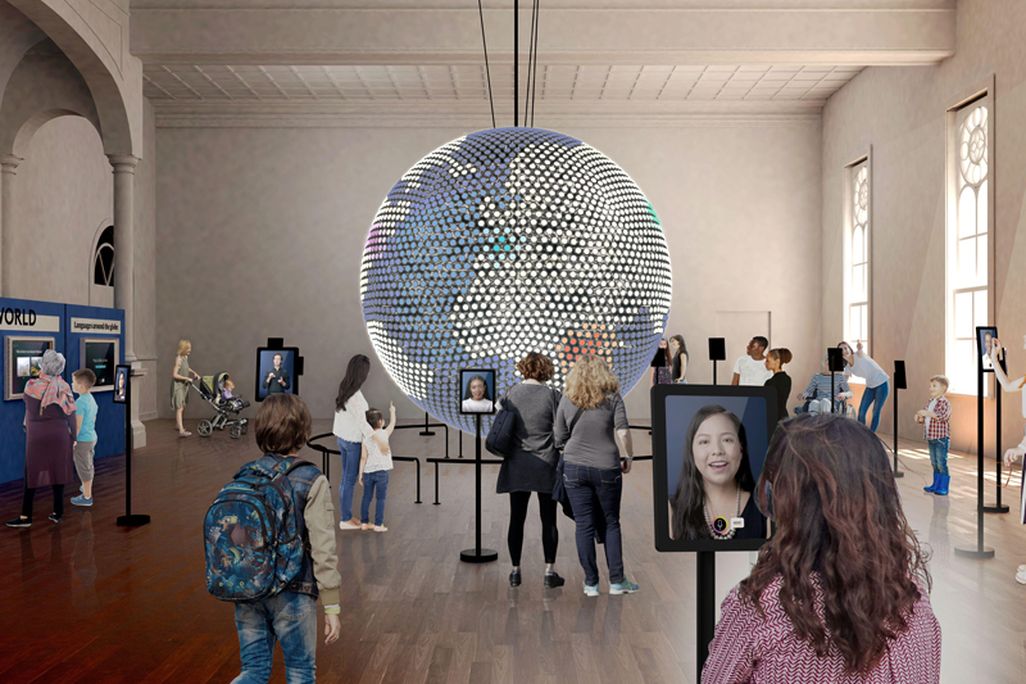 Planet Word Museum rendering