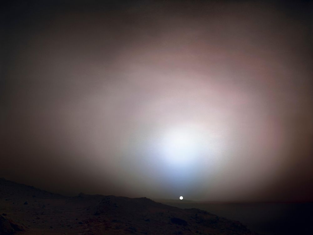 Mars Sunset