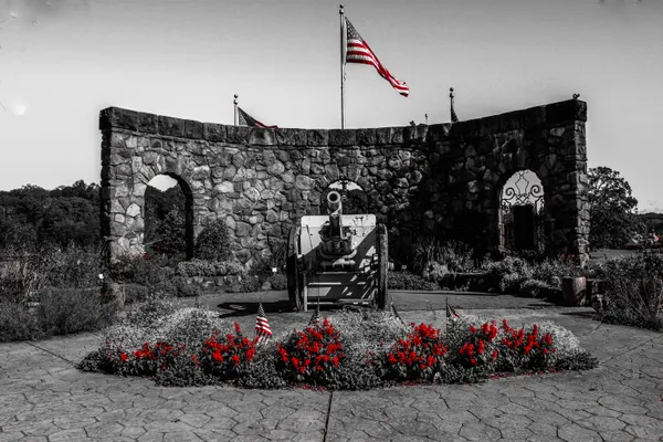 The Veterans Memorial at North Park. thumbnail