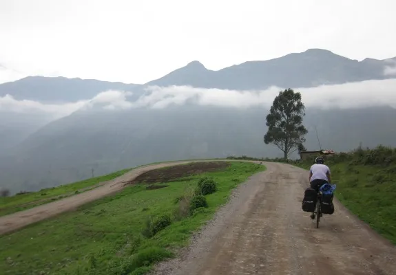 Two miles above sea level, the greenery and solitude is a world of difference from Lima.