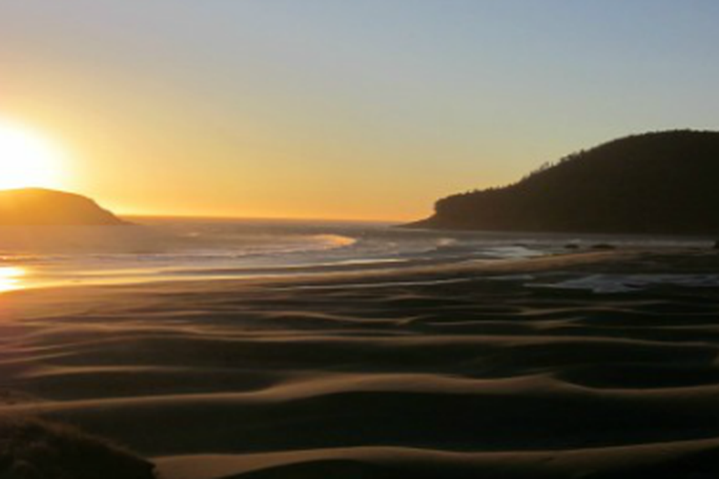 Sunset just south of Humbug Mountain