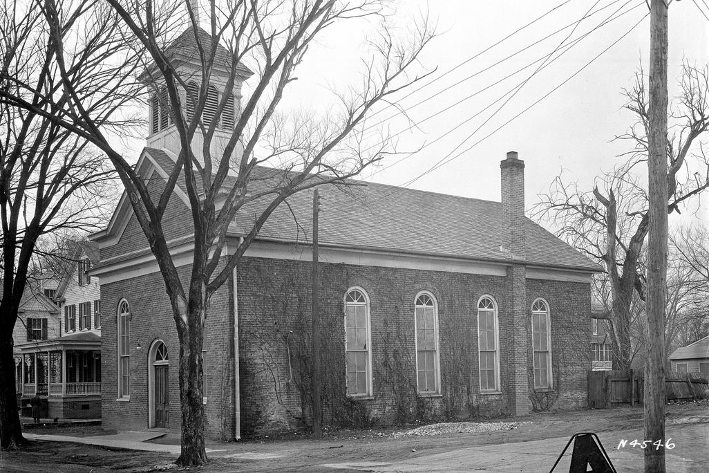 First Baptist Church structure on South Nassau Street 