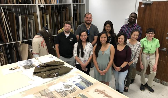 Through co-creation efforts with K-12 educators and Asian American community partners, the National Veterans Network, elementary and middle school educators, Asian Pacific American Center interns and National Museum of American History staff, learn more about the stories behind objects. (Smithsonian Asian Pacific American Center)