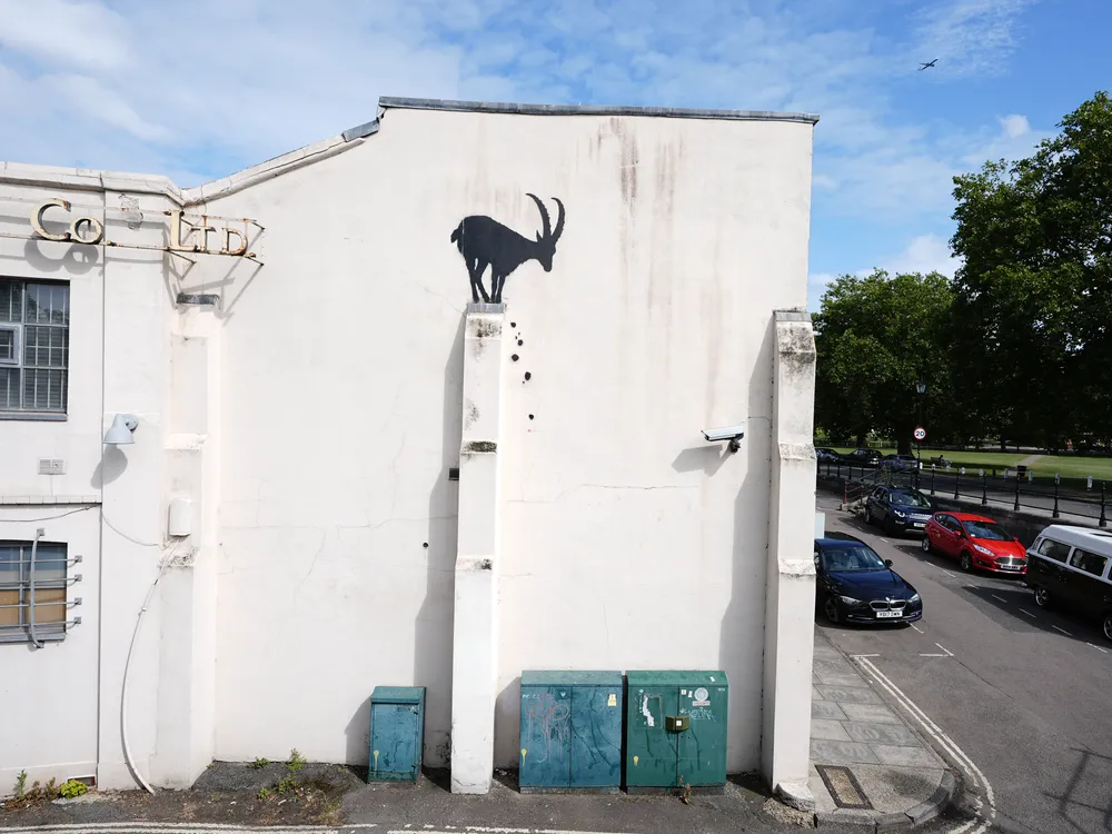 Banksy Goat