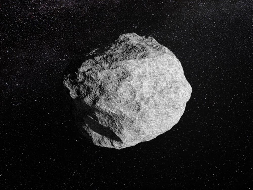 An artist's impression of a generic asteroid