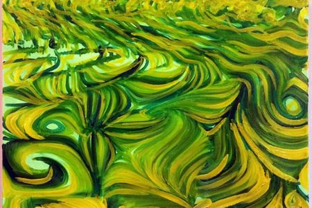 Field. Oil on panel by PIX18 / Creative Machines Lab at
Columbia University
