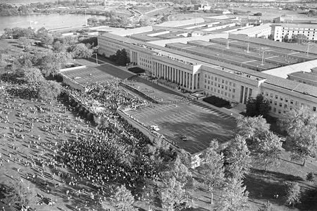 The October 21, 1967 March on the Pentagon is remembered as one of the most significant political demonstrations of the era.