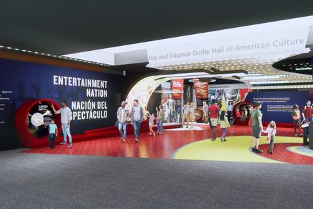 Artist rendering of Entertainment Nation exhibit
