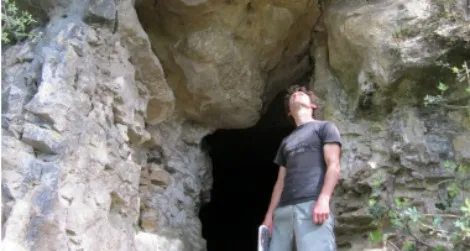 hilltop cave