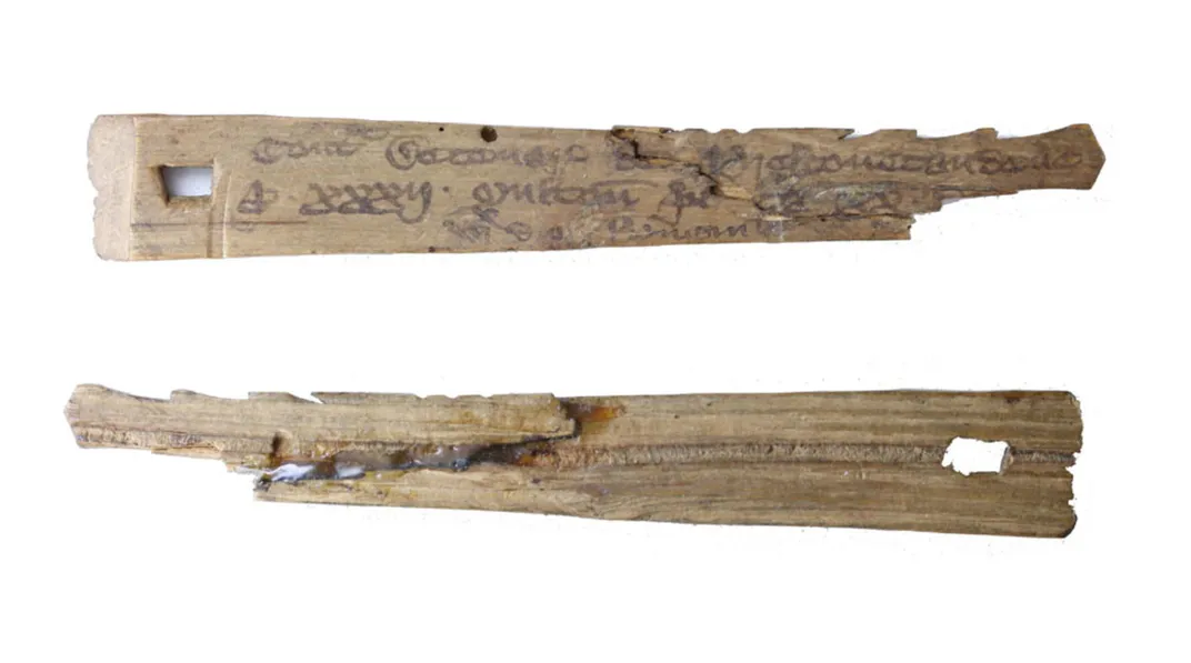 Medieval English tally sticks