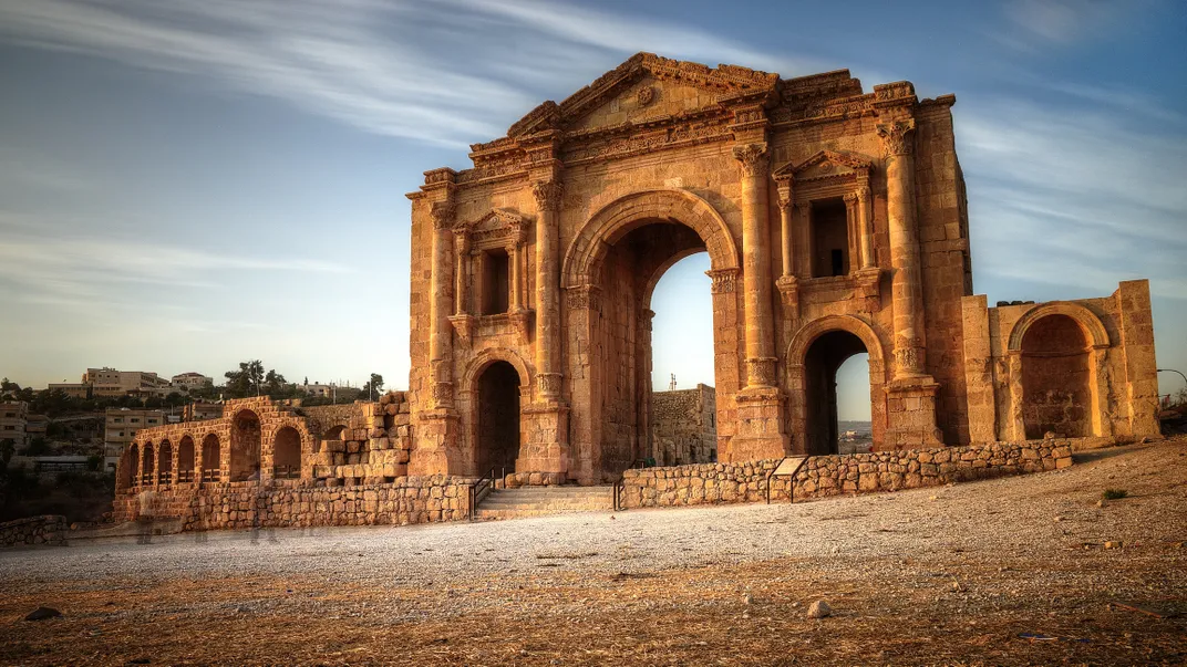 Arch of Hadrian, Jerash