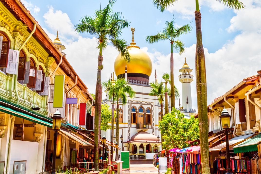 The Masjid Sultan Mosque, oldest in Singapore