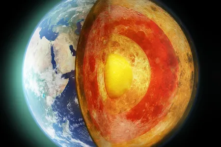 Diamonds squeeze the truth about Earth's core out of experimental samples of iron and lighter elements like oxygen and carbon.