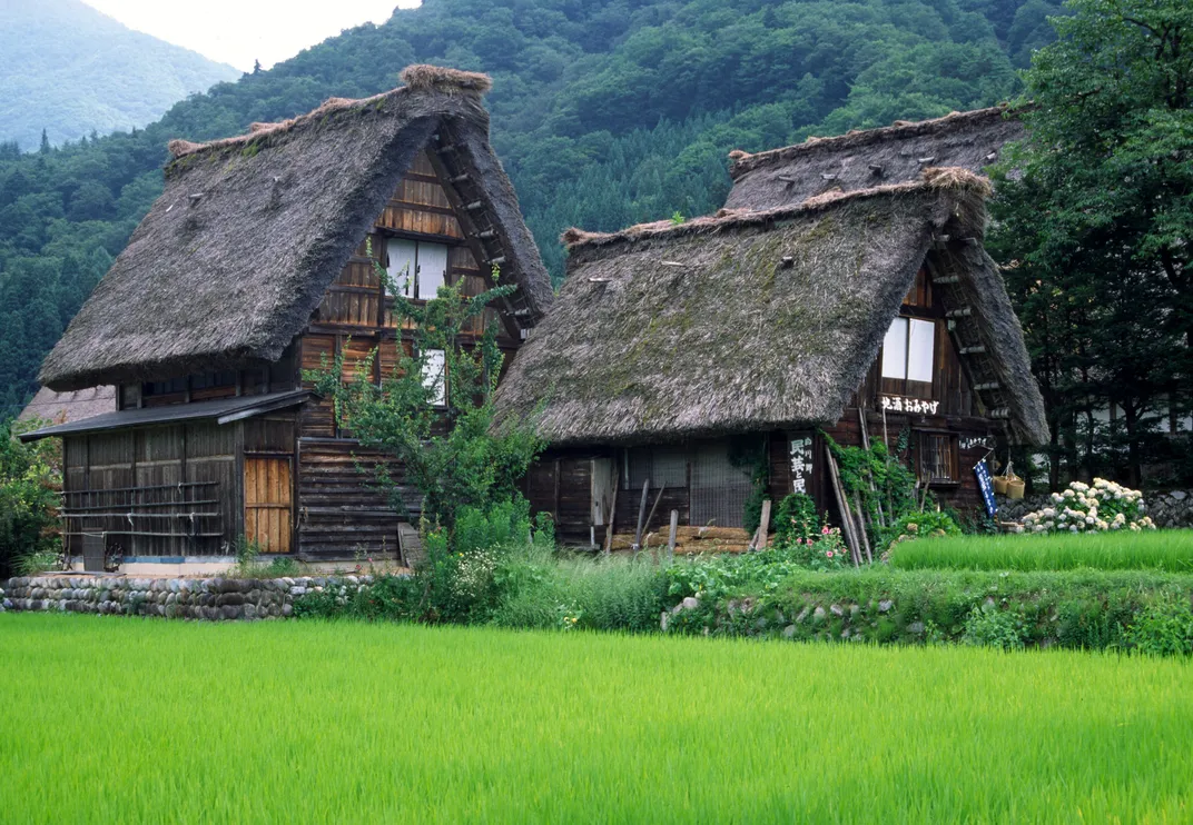 The historic houses of Shirakawa-go