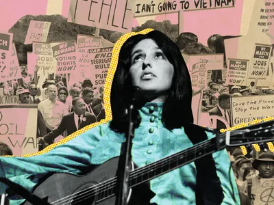 Before Beyonce and Taylor Swift Ran the World, There Was Joan Baez image