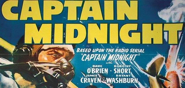 Over 15 episodes, Captain Midnight survived bombs, fire, near drowning, and more, before delivering criminal mastermind Ivan Shark to the police — a departure from the comic strip, in which Shark was devoured by a polar bear.