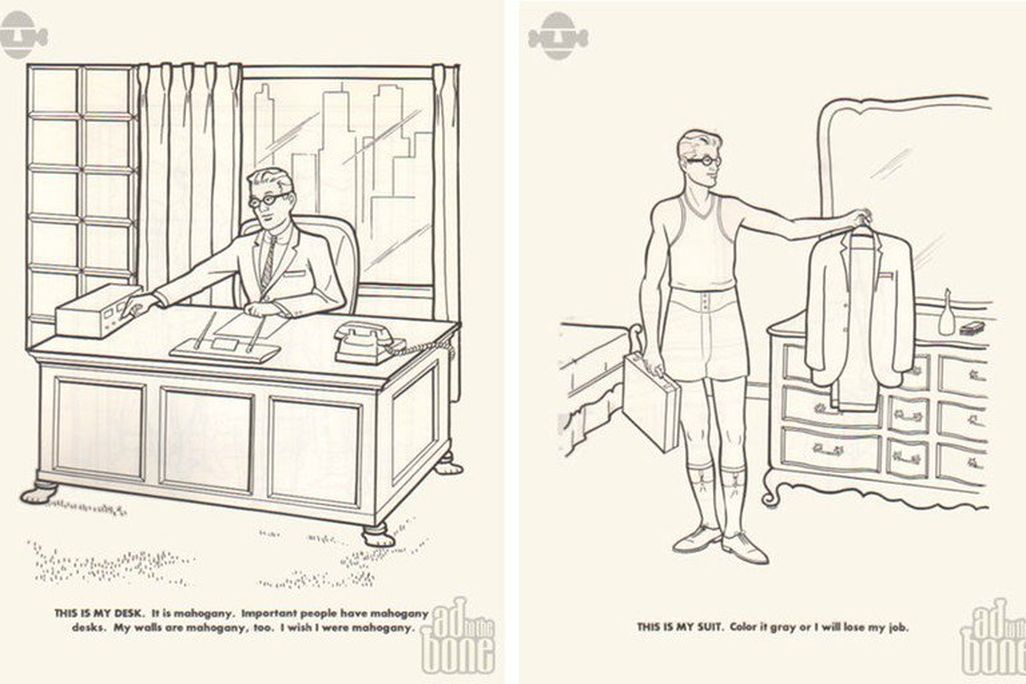 adult coloring book