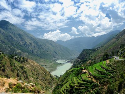 The Indus Valley, north of Besham, Pakistan 