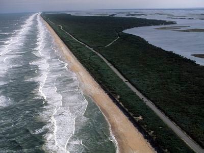 Shoreline near Cape Canaveral