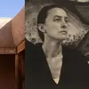 O&rsquo;Keeffe&rsquo;s New Mexico studio Ghost Ranch. Opposite, a 1918 photo portrait by future husband Alfred Stieglitz.