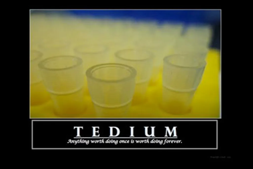 One of Will Walker's demotivational posters for scientists