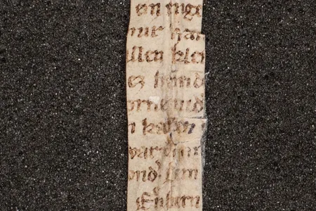 Section of fragment found