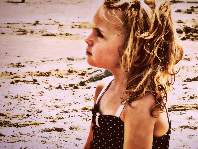 My Niece Enjoying New Hampshire Beach Smithsonian Photo Contest