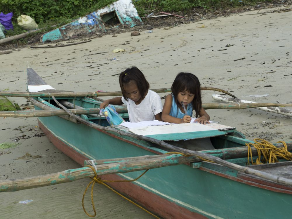 you can do your homework on the boat