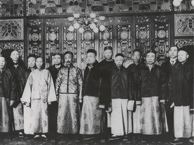 Officers of the San Francisco Chinese Consolidated Benevolent Association, also known as the Six Companies