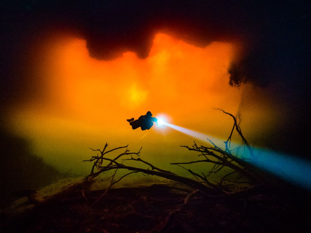 Diving through fire Smithsonian Photo Contest Smithsonian Magazine
