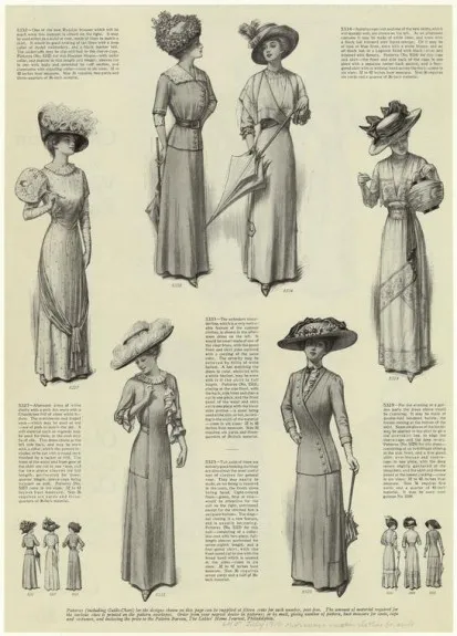 Women’s dress of the 1910s