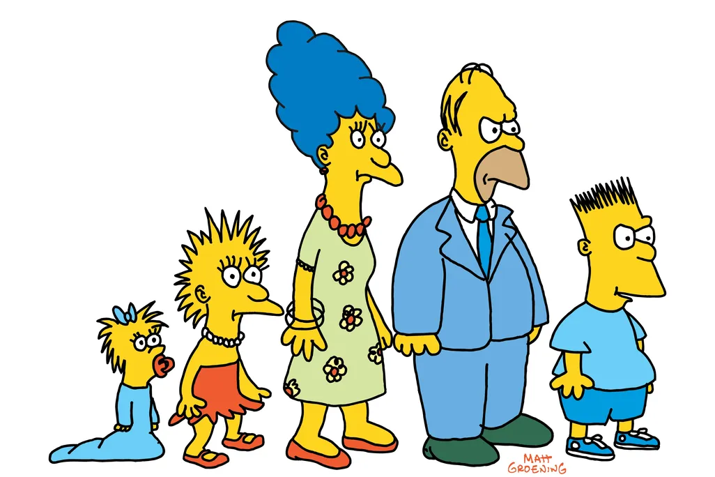 The old Simpsons