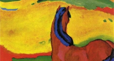 Franz Marc’s Horses in a Landscape was one of the recovered pieces of art.