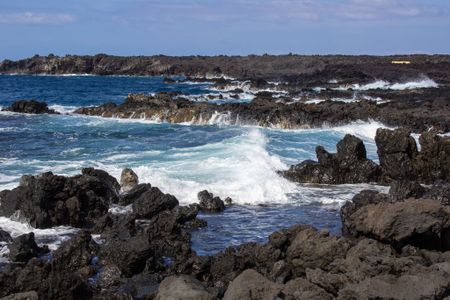 Waves at Pōhue Bay