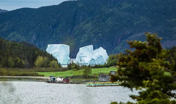 A Large Iceberg at Jacksons Cove, Newfoundland thumbnail