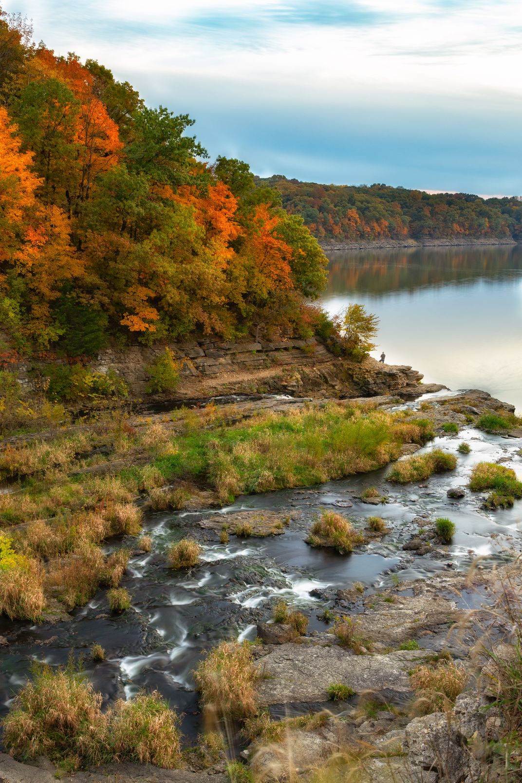 Macbride Falls Into The Iowa River Smithsonian Photo Contest
