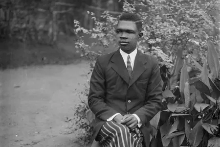 Nigerian photographer Solomon Osagie Alonge is the subject of a new exhibition at the African Art Museum. He took this self-portrait in 1942.