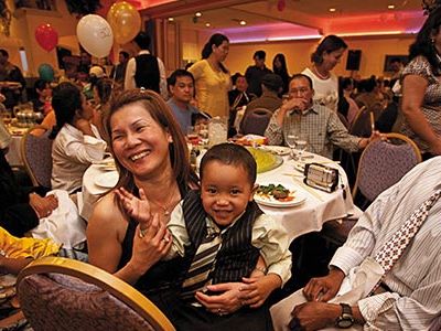 Vietnamese Amerasians celebrating their heritage