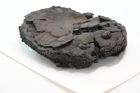 The cake may have been baked for a Palm Sunday celebration.