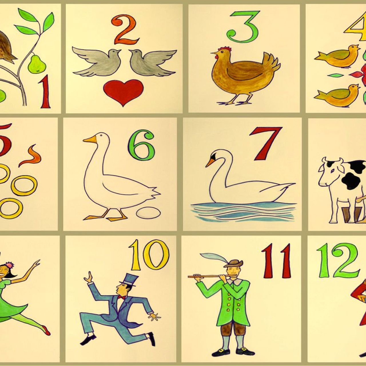 How Many Total Gifts in the 12 Days of Christmas: Unraveled