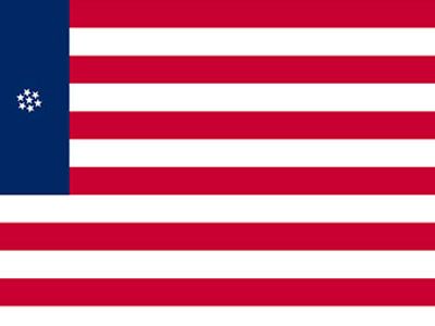 One suggested design for the 51-star American flag
