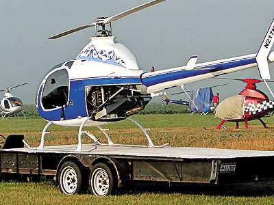 Bell has built a Scorpion Too and an Executive, complete with trailer.