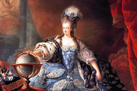 Marie Antoinette&nbsp;in coronation robes