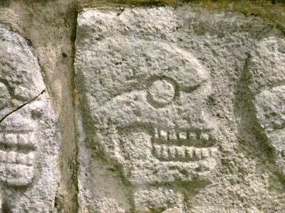 The skull rack at Chich&eacute;n Itz&aacute; was created to honor the Maya&#39;s dead.