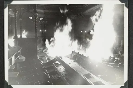 Nazis set an estimated 1,400 synagogues on fire during Kristallnacht.