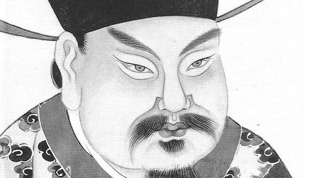 Wang Mang, first and last emperor of China's Xin Dynasty, went down fighting amid his harem girls as his palace fell in 23 A.D.