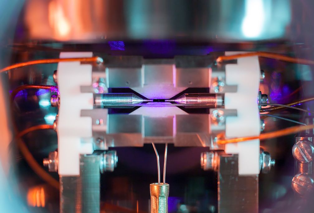 Single Atom in Ion Trap
