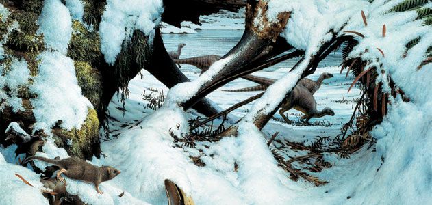 Dinosaur winter