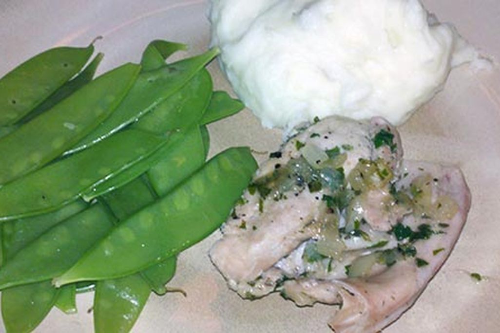 Rabbit fricasse